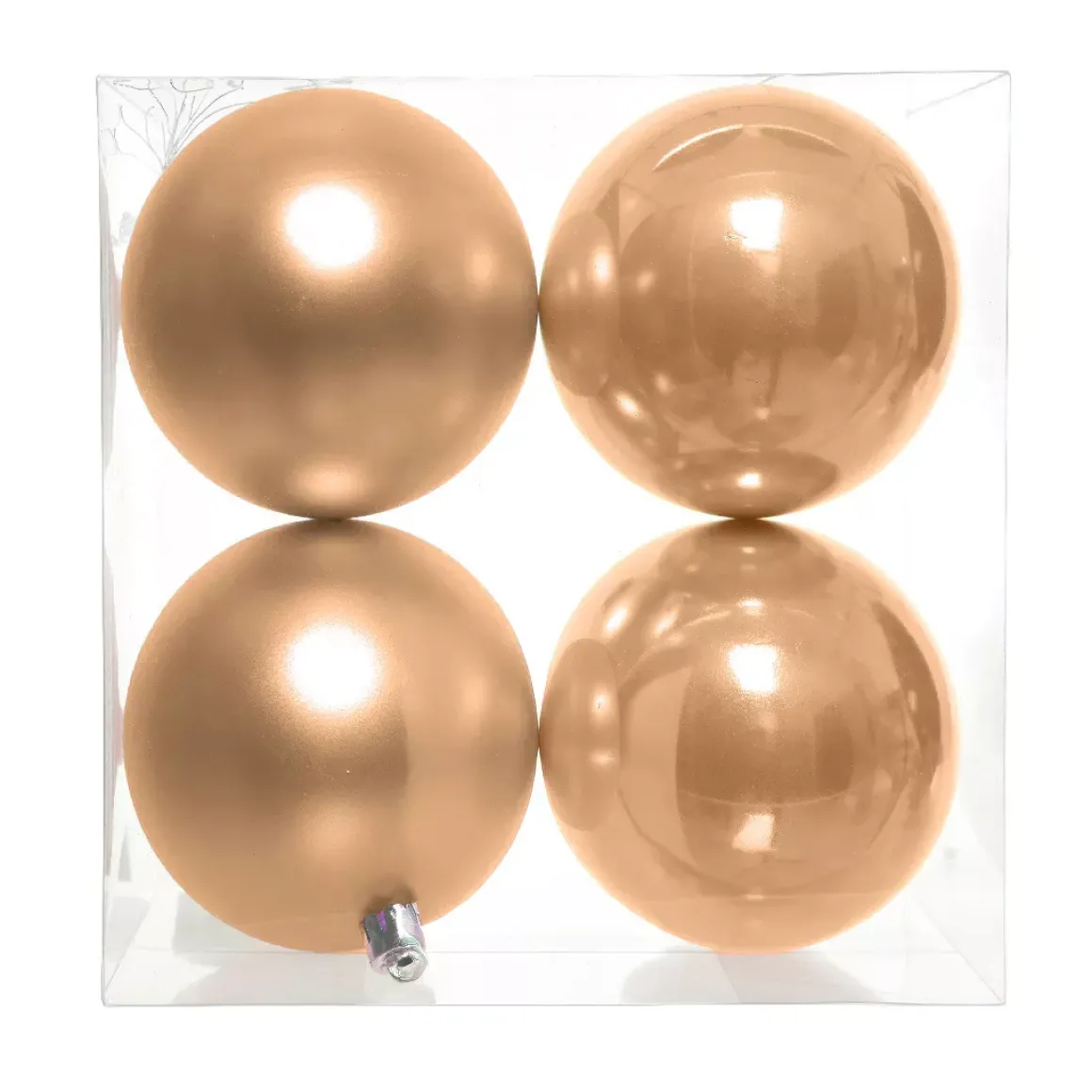 Set di 4 palline di Natale (D100 mm) Aravis Pesca