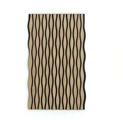 Set di 4 pannelli murali in legno (60 cm) Samir Naturale