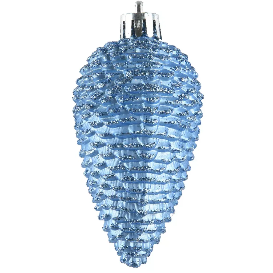 Set di 6 pigne da appendere (H8 cm) Alpine Aazzurro