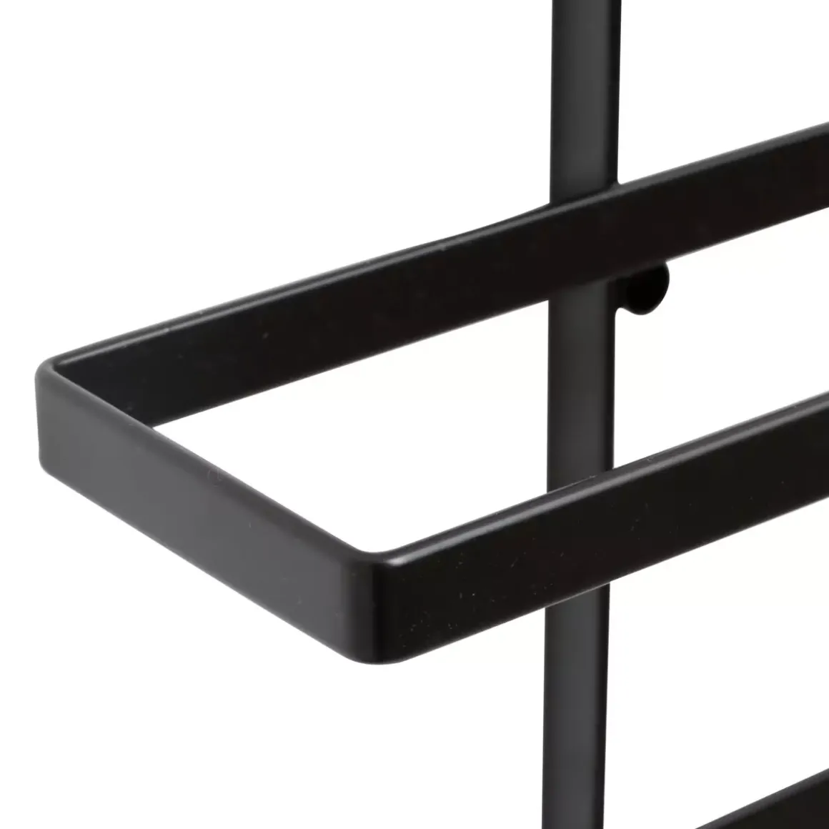 Set di 2 portabottiglie da parete metallo 12 scompartimenti (Alt 139 cm) Léo Nero