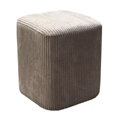 Sale Set di 2 pouf in velluto (H38 cm) Shan Pouf, Sgabelli, Bar|Pouf, Sgabelli
