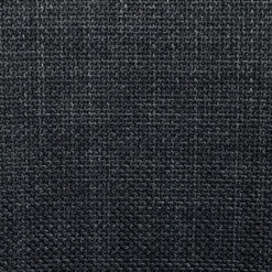Set di 2 sedie da pranzo in tessuto (seduta 48 cm) Elia Nero