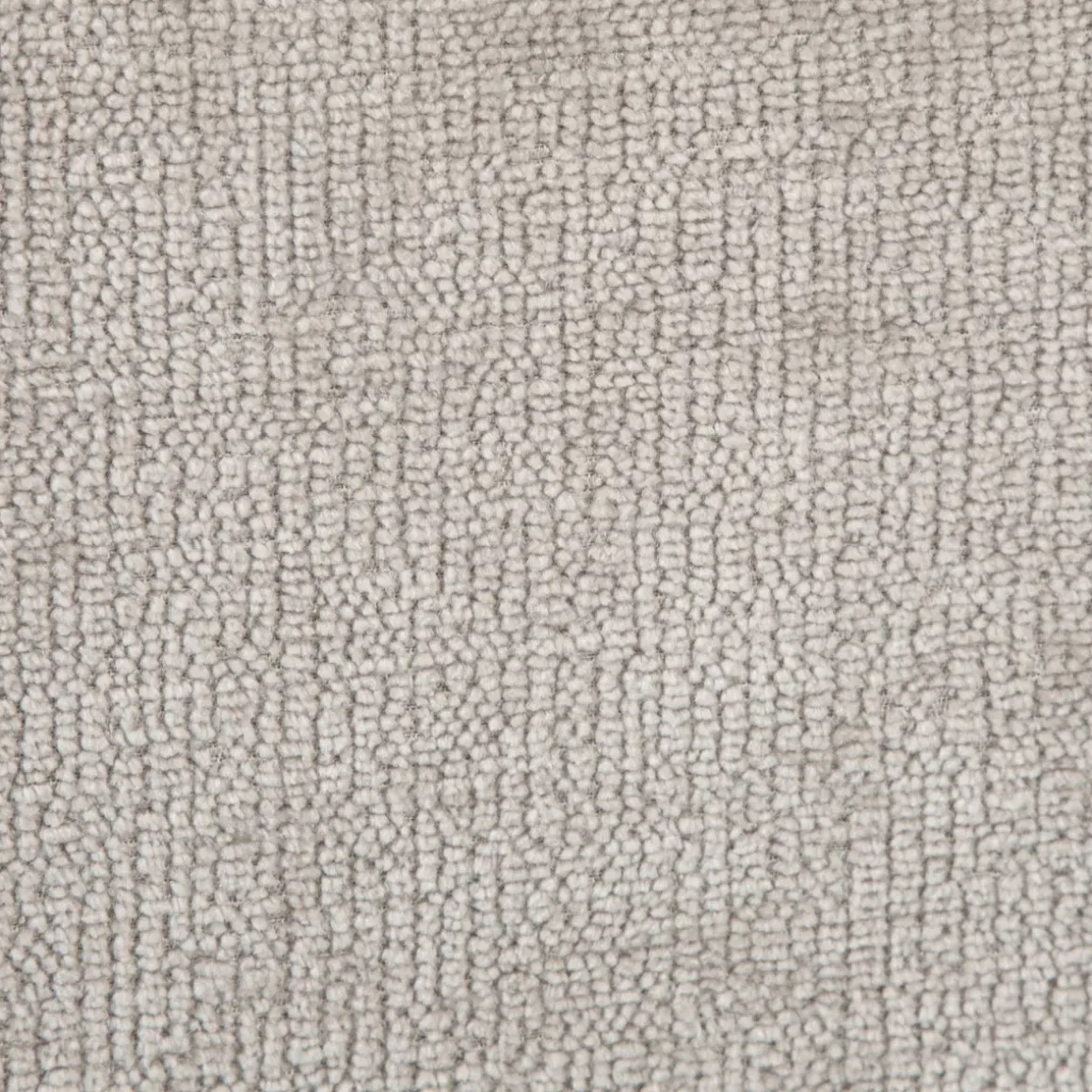 Set di 2 sedie da pranzo in tessuto chenille (seduta 48 cm) Zola Tortora