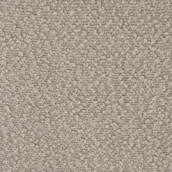 Set di 2 sedie per isola centrale con schienale in bouclé (seduta 65 cm) Soho Grigio chiaro