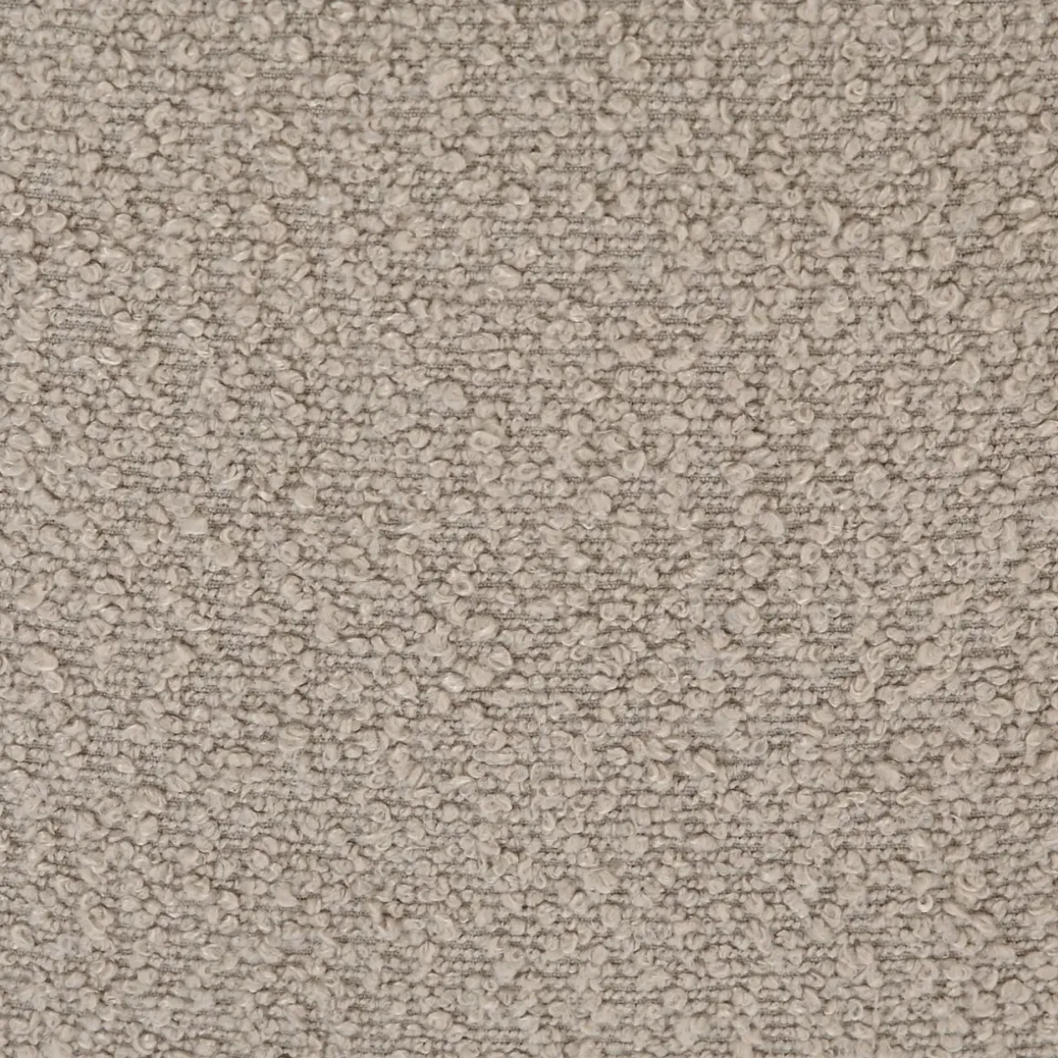 Set di 2 sedie per isola centrale con schienale in bouclé (seduta 65 cm) Soho Grigio chiaro