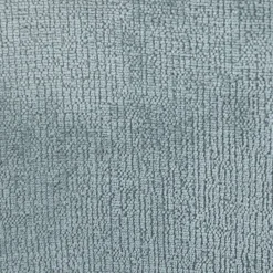 Set di 2 sedie per isola centrale con schienale in tessuto chenille (Altezza seduta 65cm) Zola Blu celadon