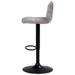 Set di 2 sgabelli da bar girevoli con schienale regolabile in altezza (seduta da 63 a 84 cm) Carly Tortora