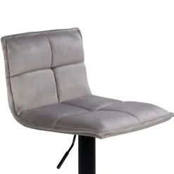 Set di 2 sgabelli da bar girevoli con schienale regolabile in altezza (seduta da 63 a 84 cm) Carly Tortora