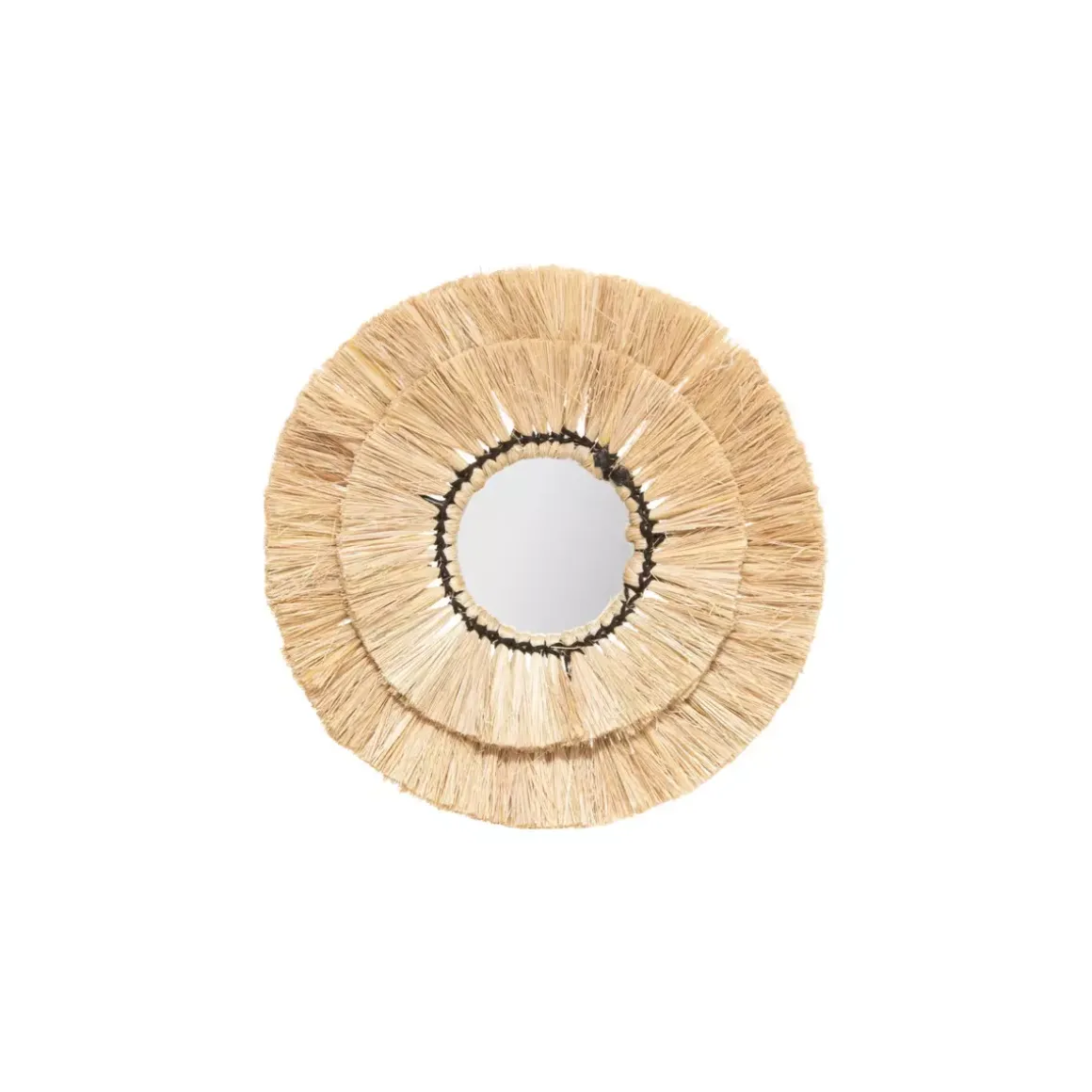 Set di 3 specchi (D20-30-40 cm) Alba Naturale