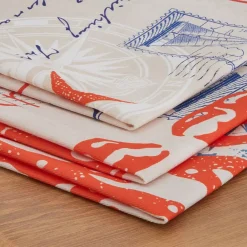 Online Set di 3 strofinacci in cotone (50 x 70 cm) Espadon Accessori Cucina