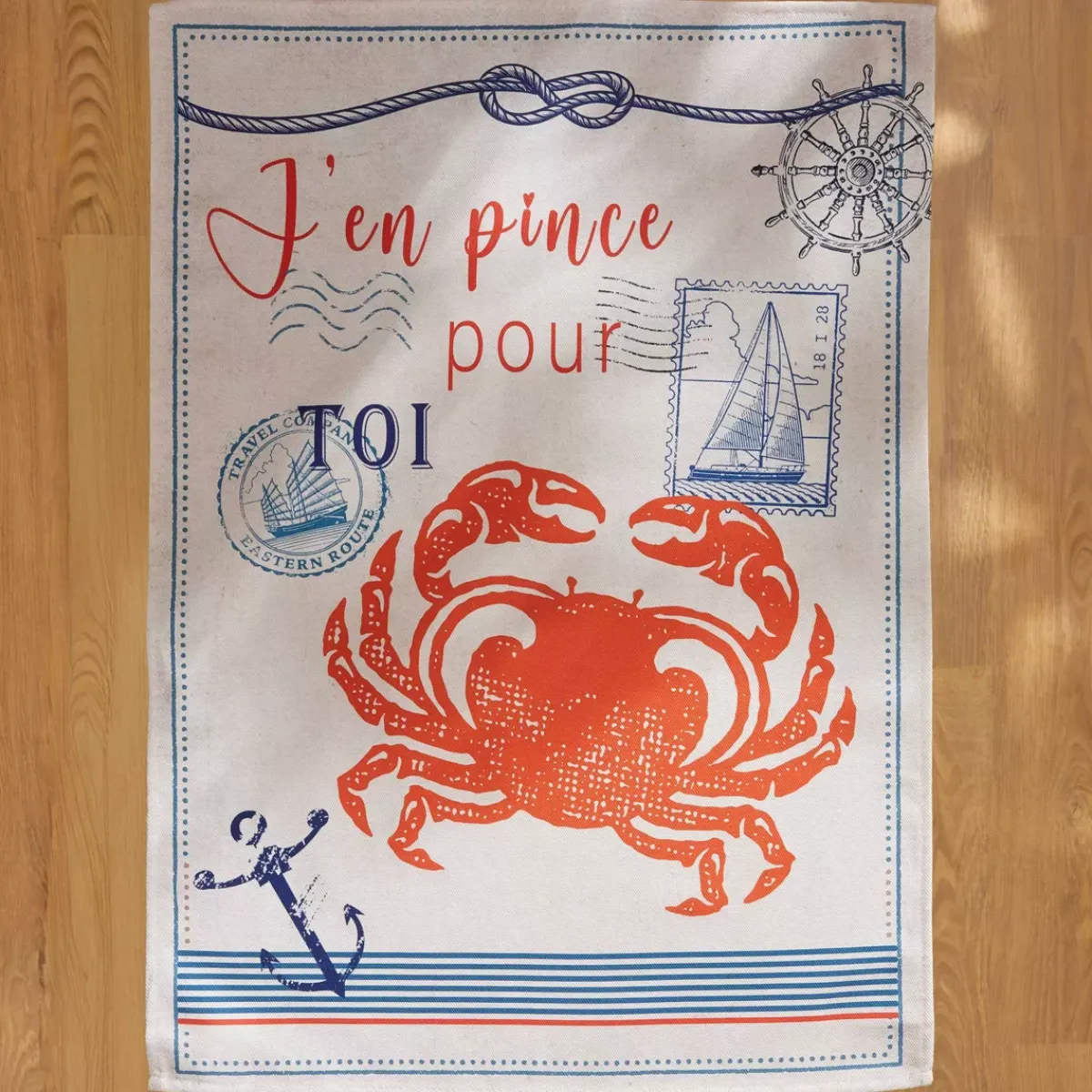 Online Set di 3 strofinacci in cotone (50 x 70 cm) Espadon Accessori Cucina