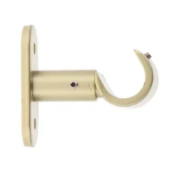 Clearance Set di 2 supporti fissi (L50 / D20 mm) Jim gouttière Tende : Bastoni, Aste E Supporti