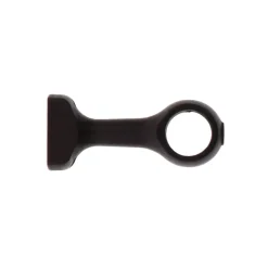 New Set di 2 supporti per asta in legno fissi (L115 / D28 mm) Nils opaco Tende : Bastoni, Aste E Supporti|Asta A Soffitto