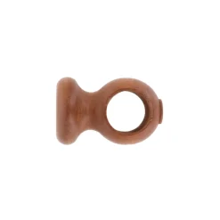 Discount Set di 2 supporti soffitto asta in legno (L8 cm / D28 mm) Nils Tende : Bastoni, Aste E Supporti|Asta A Soffitto