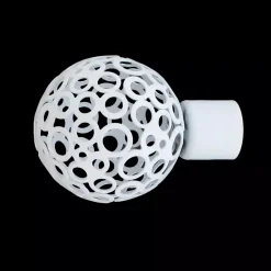 Online Set di 2 terminali (D20 mm) Jim opaco Tende : Bastoni, Aste E Supporti