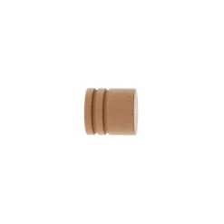 New Set di 2 terminali per asta in legno (D28 mm) Nils Verniciato Tende : Bastoni, Aste E Supporti