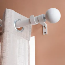 Clearance Set di 2 terminali per tenda (D28 mm) Gaia opaco Tende : Bastoni, Aste E Supporti