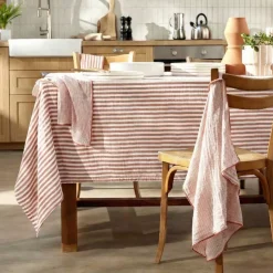 Discount Set di 3 tovaglioli in garza di cotone (40 x 40 cm) Gaïa a Tovaglioli