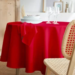 Discount Set di 3 tovaglioli in poliestere (40 x 40 cm) Elise Rossi Tovaglioli