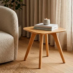 Online Sgabello da divano in rovere (50 cm) Bilbao Pouf, Sgabelli, Bar|Pouf, Sgabelli