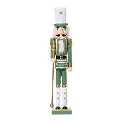 Soldatino Schiaccianoci in legno (H92 cm) Viktor Verde