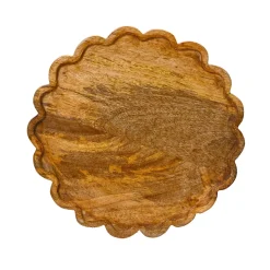 Sottopiatto in legno di mango (D30 cm) Stile campagna Naturale