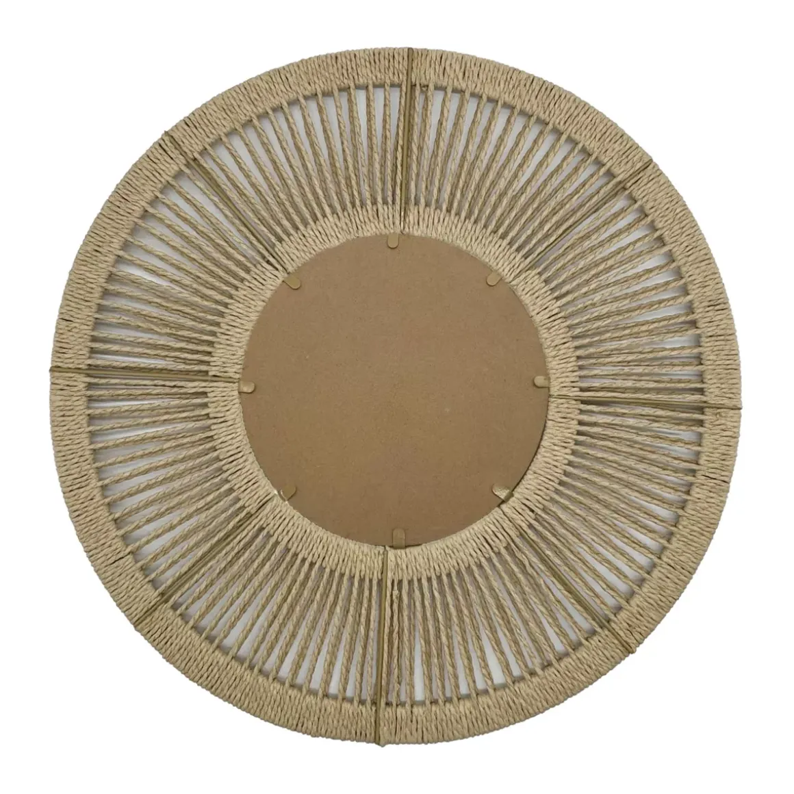 Specchio da parete rotondo in corda (D60 cm) Suva Naturale