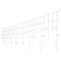 Stalattitie luminosa lung.20 m Bianco freddo 490 LED CB