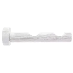 Hot Support doppio bastone per tenda in legno cerusato (L15 cm x D 28 mm) Soren Tende : Bastoni, Aste E Supporti