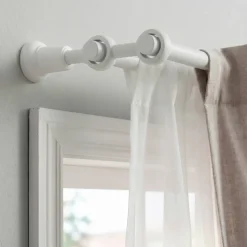Online Supporto doppio legno (L215 / D28 mm) Nils Tende : Bastoni, Aste E Supporti|Asta A Soffitto