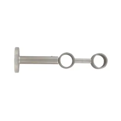 Clearance Supporto doppio regolabile (L190/L230 cm - Ø28 mm) opaco Tende : Bastoni, Aste E Supporti|Asta A Soffitto