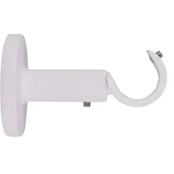 New Supporto per asta fisso (L60 / D20 mm) Jim grondaia opaco Tende : Bastoni, Aste E Supporti