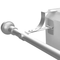 Best Supporto per bastone per cassettone dell'avvolgibile (L135 / D28 mm) satinato Tende : Bastoni, Aste E Supporti|Tende Trasparenti : Aste, Bastoni Supporti