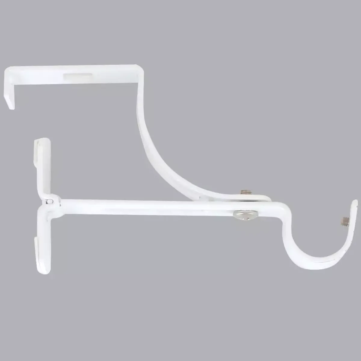 Clearance Supporto per bastone per cassettone dell'avvolgibile (L135 / D20 mm) satinato Tende : Bastoni, Aste E Supporti|Tende Trasparenti : Aste, Bastoni Supporti