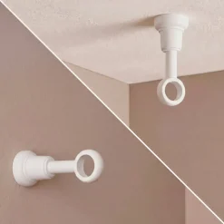 Clearance Supporto regolabile legno (L163 / D28 mm) Nils Tende : Bastoni, Aste E Supporti|Asta A Soffitto