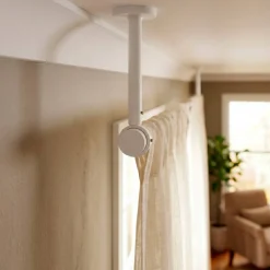 Clearance Supporto regolabile (L155 - L195 / D28) Lino opaco Tende : Bastoni, Aste E Supporti|Asta A Soffitto