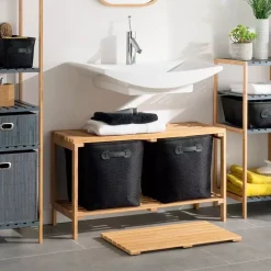 New Tappeto bagno Nadine Bambù Tappeti Bagno