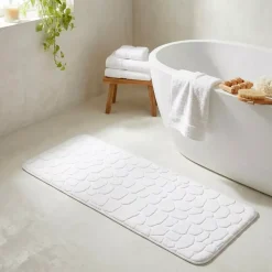 Best Tappeto da bagno rettangolare memory foam (50 x 120 cm) Galeo Tappeto Bagno|Biancheria Bagno