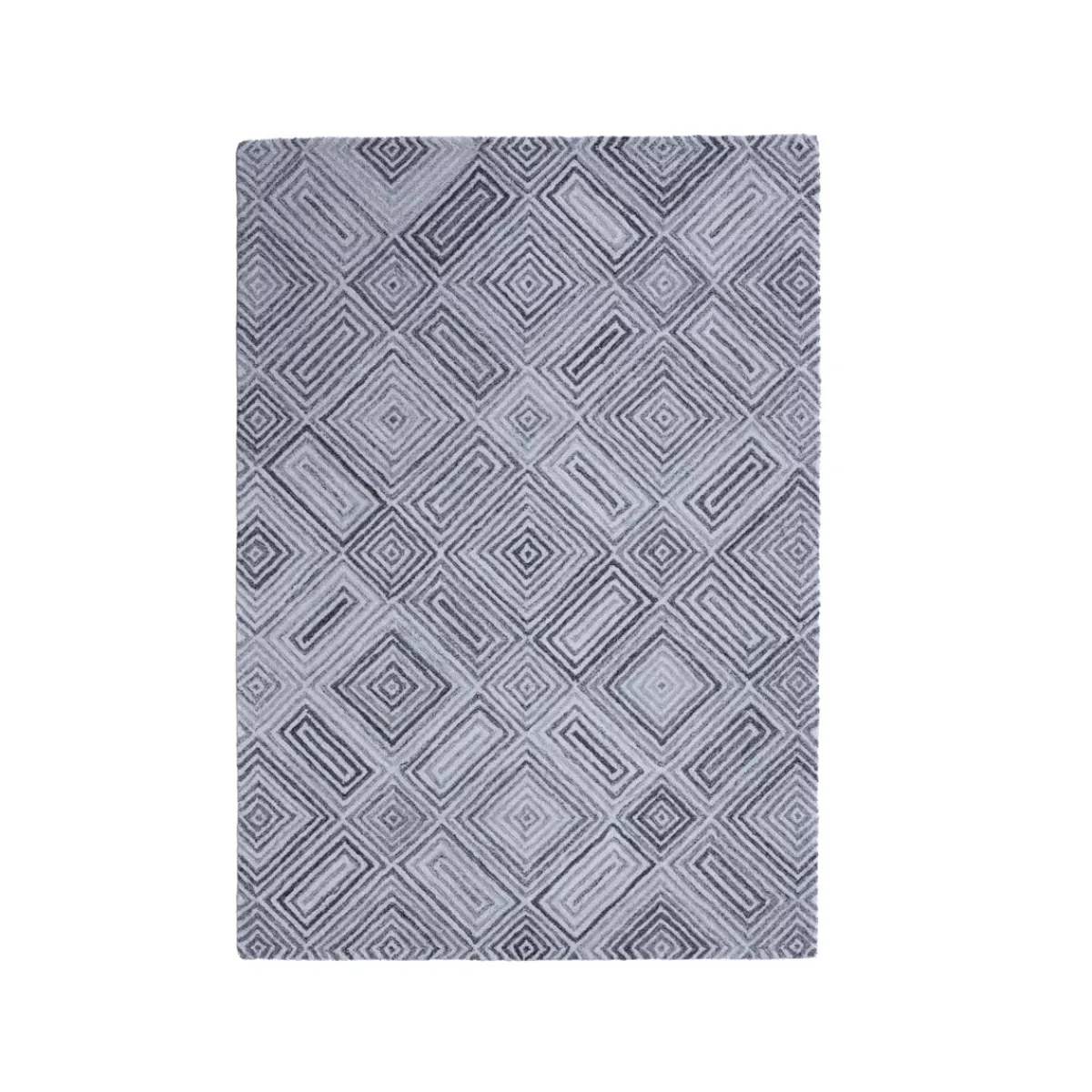 New Tappeto da soggiorno rettangolare in materiale riciclato tafted (160 x 230 cm) Shelton Tappeti Soggiorno/Camera