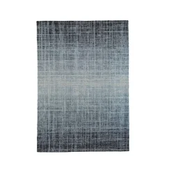 Tappeto da soggiorno rettangolare jacquard (140 x 200 cm) Shiraz Argento