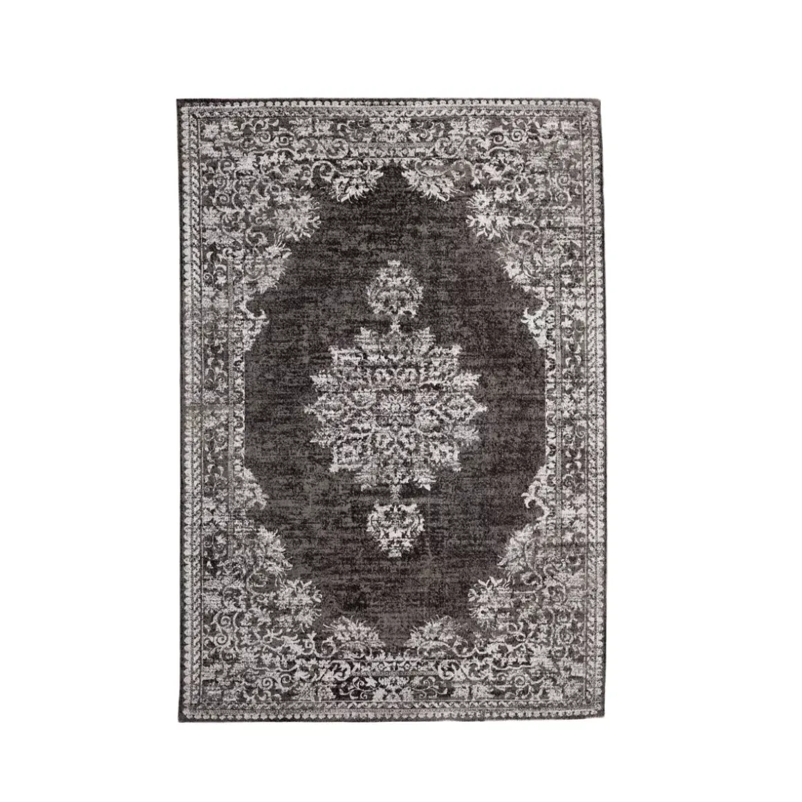 Tappeto da soggiorno rettangolare jacquard (160 x 230 cm) Sana Grigio