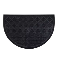 Clearance Tappeto d'ingresso semicircolare antiscivolo (40 x 60 cm) Damier Tappeti Ingresso