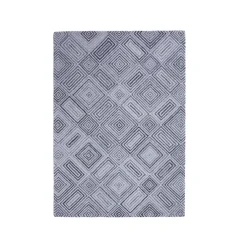 Outlet Tappeto rettangolare da soggiorno materiale riciclato tafted (140 x 200 cm) Shelton Tappeti Soggiorno/Camera