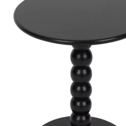 Tavolino da caffè legno (H46,5 cm) Chamlo Nero