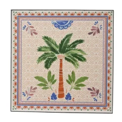 Sale Tavolo bistro quadrato pieghevole in mosaico (58 x 58 cm) Havana Salotto Da Balcone|Tavoli Da Giardino