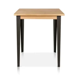 Tavolo da bar quadrato in rovere massiccio (H90 cm) Bristol Naturale