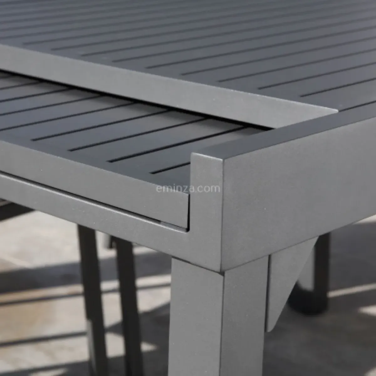 Online Tavolo da giardino allungabile alluminio 8 posti Murano Grigio Salotto Da Balcone|Salotto Da Giardino