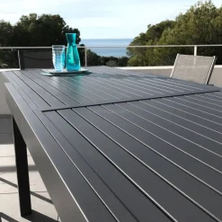 Online Tavolo da giardino allungabile alluminio 8 posti Murano Grigio Salotto Da Balcone|Salotto Da Giardino