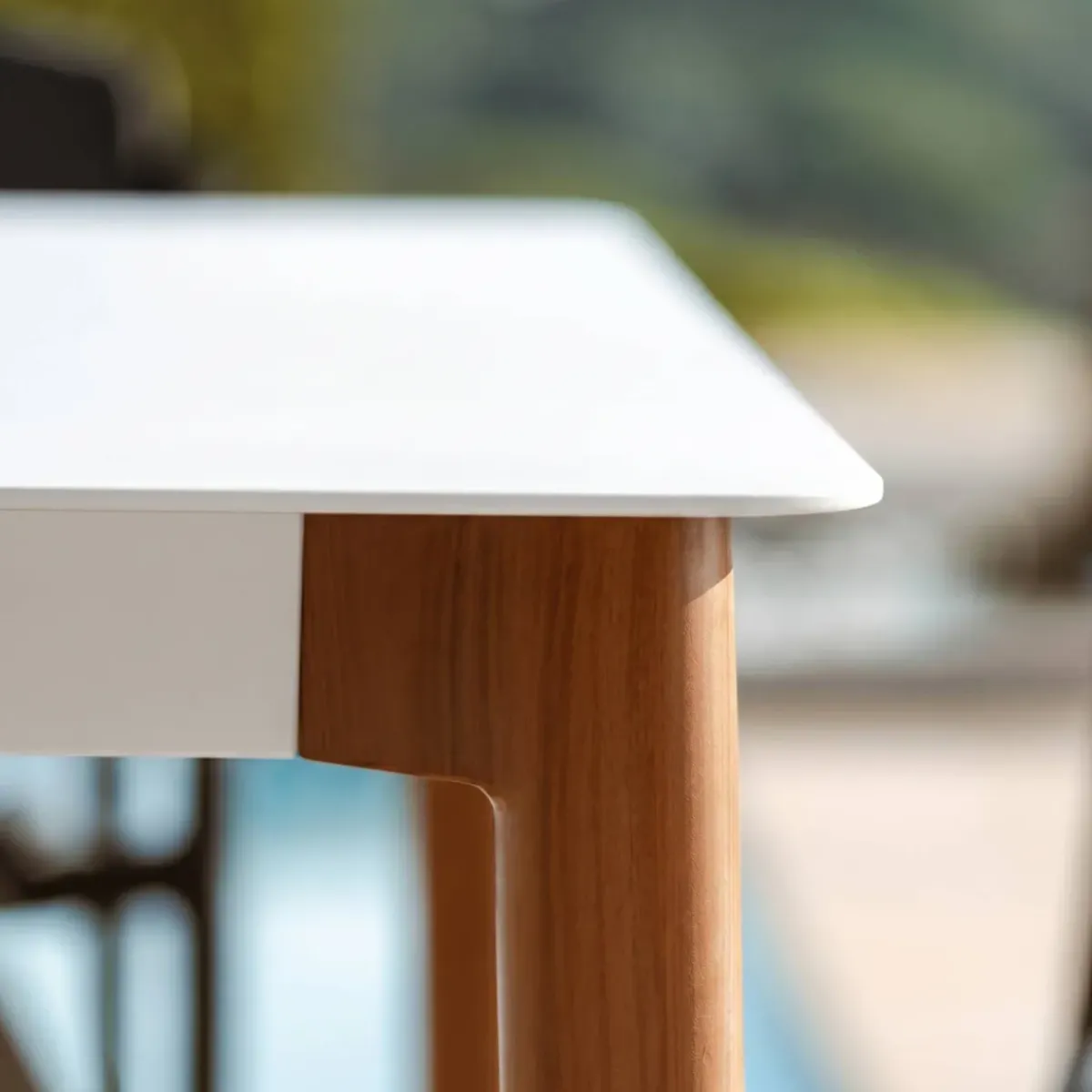 Online Tavolo da giardino alto in alluminio 8 posti (200 x H105 cm) Monte Carlo Salotto Da Giardino|Tavoli Da Giardino