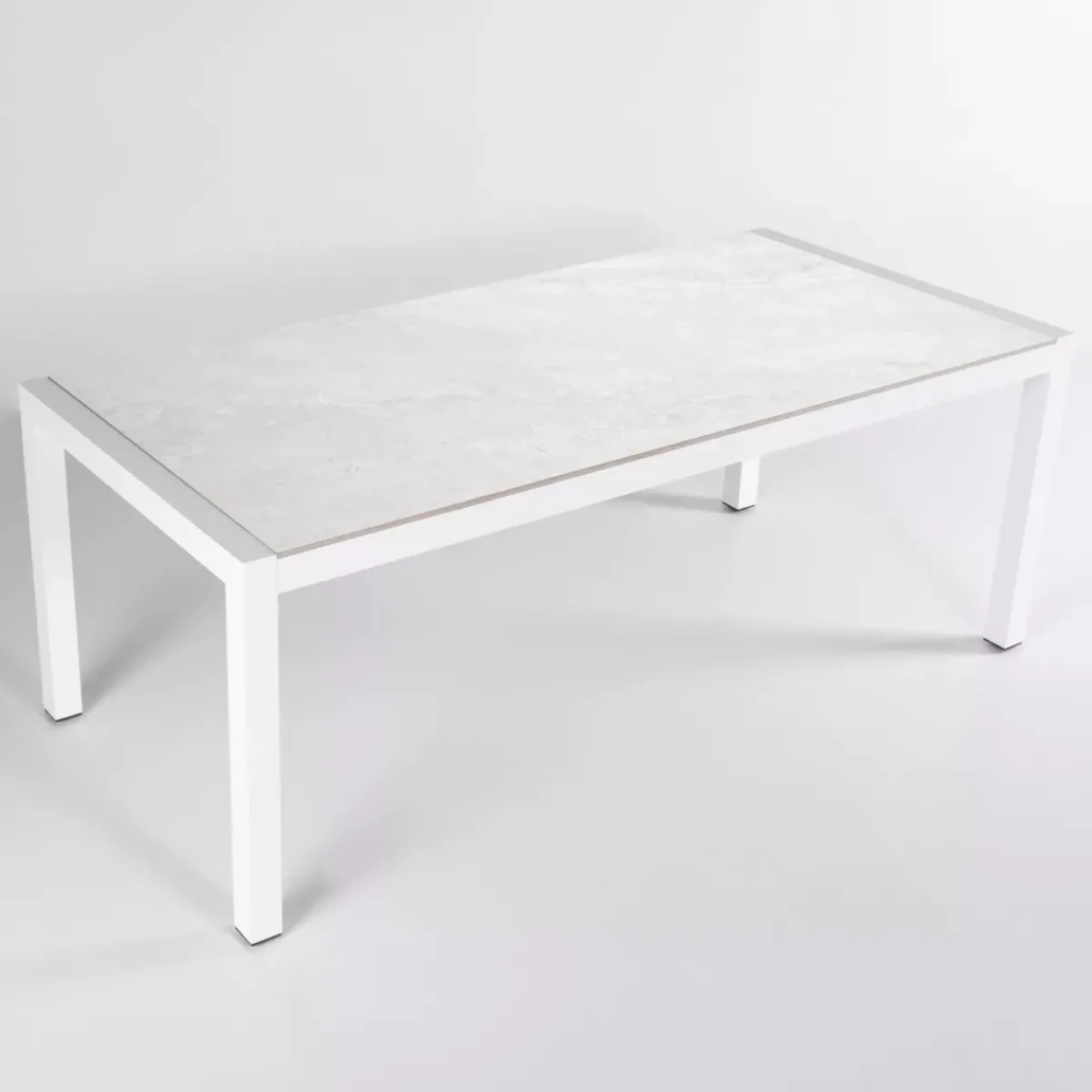 Outlet Tavolo da giardino in alluminio e ceramica 8 posti Modena Salotto Da Giardino|Tavoli Da Giardino